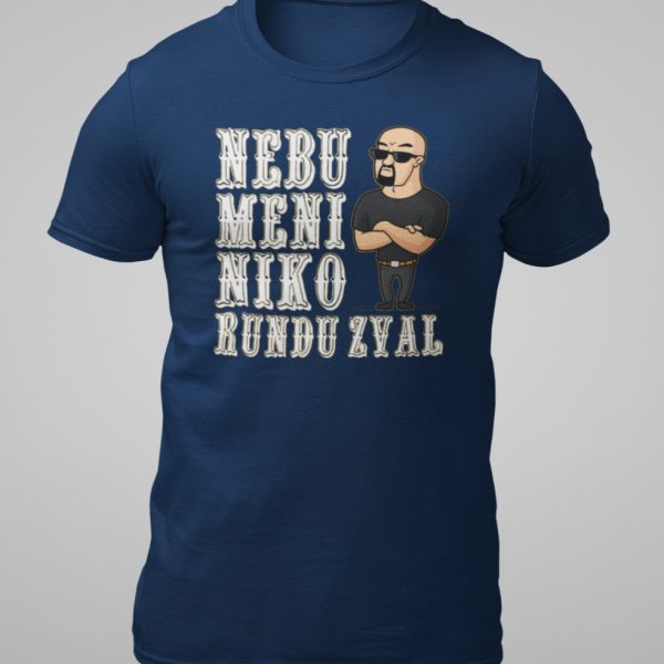 Majica_nebu_meni_niko_rundu_zval_tamno_plava