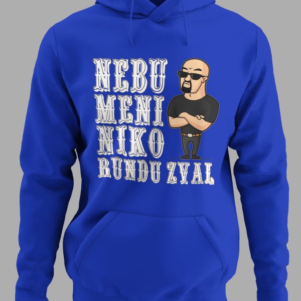 Hoodie_nebu_meni_niko_rundu_zval_plava